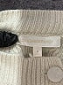 LoveShackFancy Ivory Wool Cardigan Size M - photo 7
