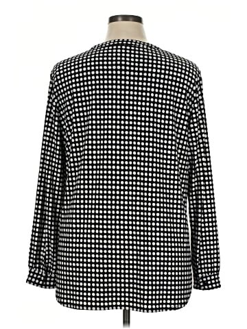 Anne Klein Long Sleeve Blouse (view 2)