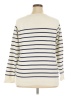 Talbots Stripes Ivory Pullover Sweater Size 2X - photo 2