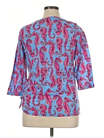 Onque Casuals 3/4 Sleeve Blouse (view 2)