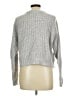 American Eagle Outfitters Metallic Silver Pullover Sweater Size M - photo 2