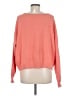 Free People Orange Pullover Sweater Size M - photo 2