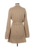 Spiegel 100% Acrylic Tan Cardigan Size M - photo 2