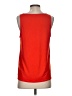 Ann Taylor 100% Polyester Red Sleeveless Top Size S - photo 2