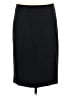 Theory Solid Black Wool Skirt Size 6 - photo 1