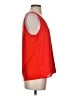 Ann Taylor 100% Polyester Red Sleeveless Top Size S - photo 4