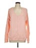 Nautica 100% Cotton Pink Pullover Sweater Size L - photo 1