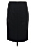 Theory Solid Black Wool Skirt Size 6 - photo 2