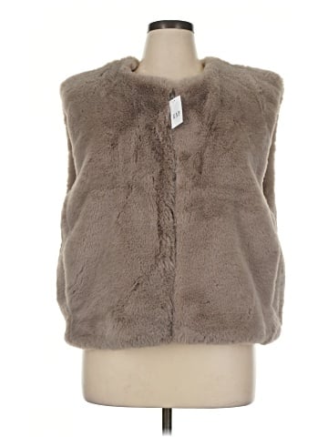 Gap Faux Fur Vest (view 1)