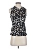Alfani 100% Polyester Black Sleeveless Blouse Size P (petite) - photo 1