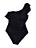 Boden Solid Black One Piece Swimsuit Size 8 - photo 1