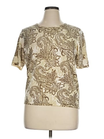 Liz Baker Short Sleeve Blouse (view 1)