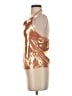 Anthropologie Metallic Gold Sleeveless Top Size S - photo 5