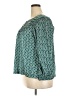 Preswick & Moore 100% Polyester Teal 3/4 Sleeve Blouse Size 2X - photo 5
