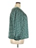 Preswick & Moore 100% Polyester Teal 3/4 Sleeve Blouse Size 2X - photo 4