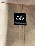 Zara 100% Polyester Ivory Coat Size S - photo 6