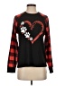 Unbranded Plaid Black Long Sleeve T-Shirt Size S - photo 1