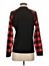Unbranded Plaid Black Long Sleeve T-Shirt Size S - photo 2