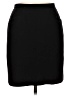 DKNY 100% Wool Solid Black Wool Skirt Size 8 (petite) - photo 1
