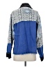 Pol 100% Cotton Print Blue Denim Jacket Size S - photo 2