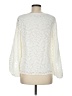 Laundry by Shelli Segal Ivory Long Sleeve Blouse Size M - photo 2