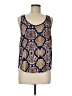Eight Sixty 100% Polyester Blue Sleeveless Top Size M - photo 1
