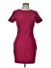 Likely Solid Pink Burgundy Casual Dress Size 10 - photo 1