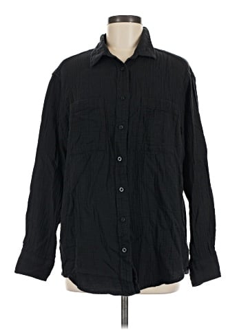Gap Long Sleeve Button-Down Shirt (view 1)