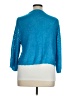 MULTIPLES Blue Cardigan Size 1X - photo 2