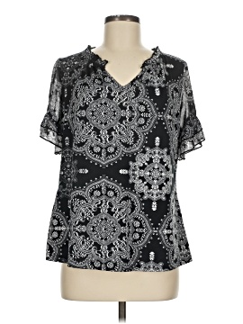 Perseption Concept Short Sleeve Blouse