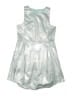 Calvin Klein Metallic Silver Blue Dress Size 16 - photo 1