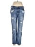 Current/Elliott Hearts Blue Jeans Size 27 waist - photo 1