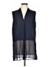 Lumiere 100% Polyester Blue Sleeveless Blouse Size L - photo 1