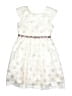 Jona Michelle 100% Polyester Stars Ivory Dress Size 8 - photo 1