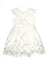 Jona Michelle 100% Polyester Stars Ivory Dress Size 8 - photo 2