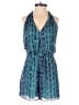 Reformed Print Teal Blue Romper Size XS - photo 1