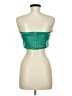 pretty garbage Green Sleeveless Blouse Size M - photo 2