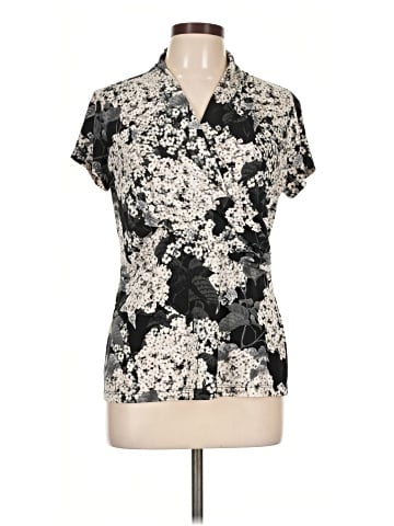 DKNY Short Sleeve Blouse (view 1)