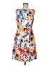 Donna Morgan 100% Polyester Floral Blue Casual Dress Size 6 - photo 1