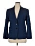 BOSS by HUGO BOSS Blue Wool Blazer Size 14 - photo 1