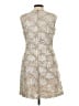 Jessica Howard 100% Polyester Graphic Tan Casual Dress Size 10 (petite) - photo 2