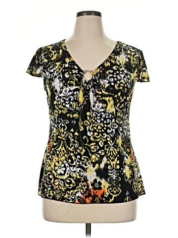 Susan Lawrence Short Sleeve Blouse (view 1)