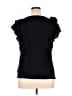Express Black Short Sleeve Top Size XL - photo 2