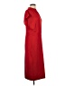 Express 100% Polyester Solid Red Cocktail Dress Size L - photo 4