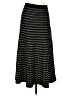 Max Studio Chevron-herringbone Black Casual Skirt Size S - photo 2