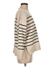 Zara Stripes Ivory Turtleneck Sweater Size M - photo 4