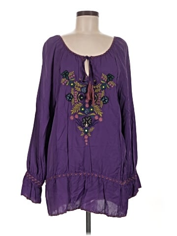 Double D Ranch Long Sleeve Blouse (view 1)