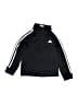 Adidas 100% Polyester Black Track Jacket Size 4 - photo 1