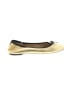 J.Crew 100% Leather Gold Flats Size 10 1/2 - photo 1