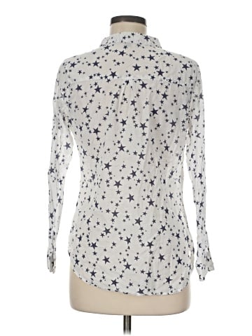 Always Indigo Long Sleeve Blouse (view 2)